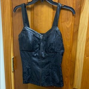 Cache Top Leather Size 6